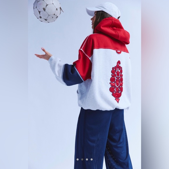 Nwt Final Call Colorblock Hoodie - Picture 2 of 4